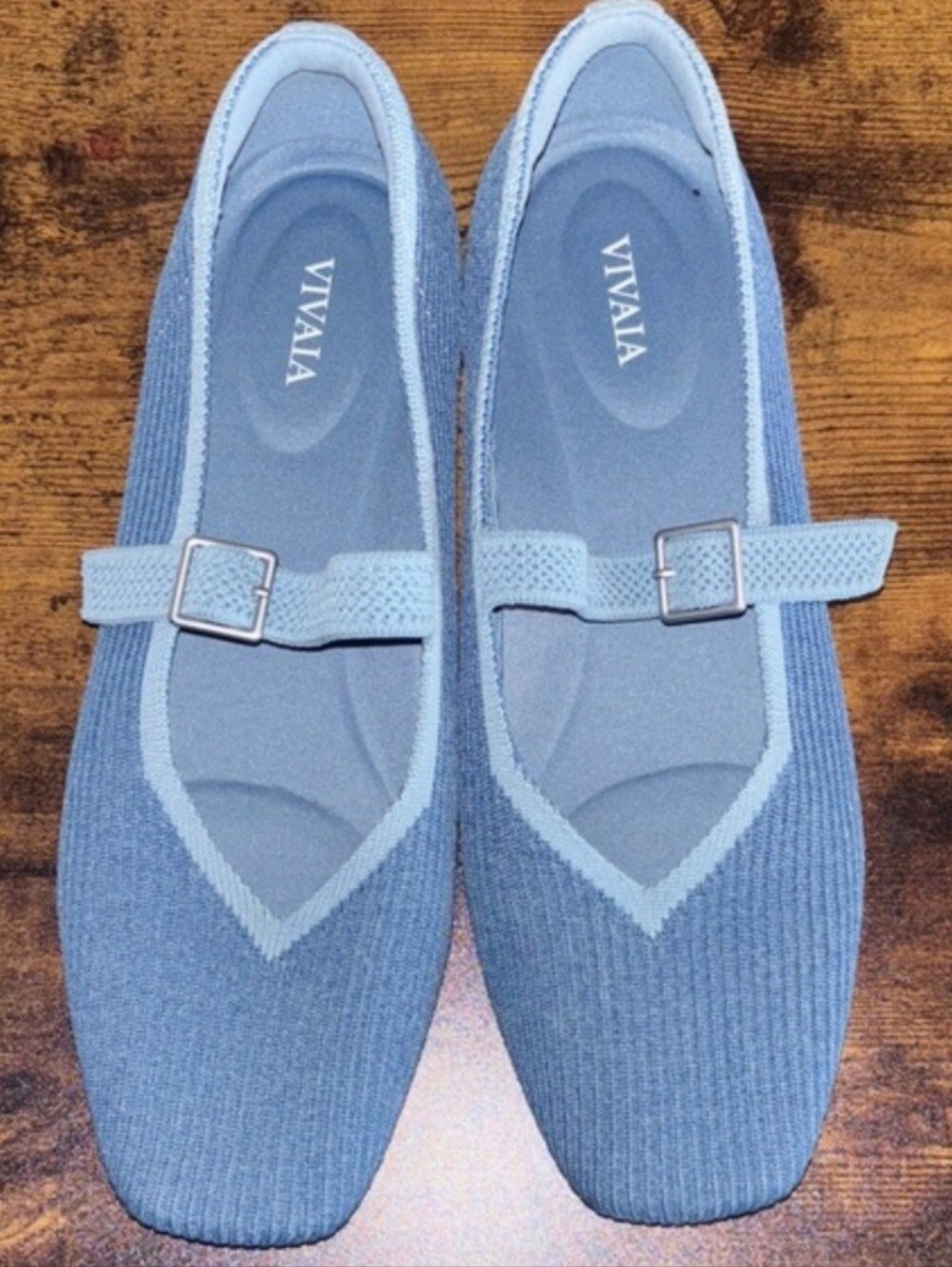 Vivaya square toe Mary Janes